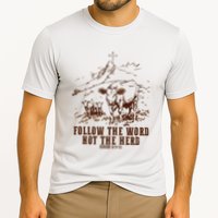 Follow The Word Not The Herd Cooling Performance Crew T-Shirt