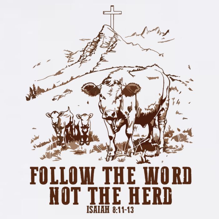 Follow The Word Not The Herd Button