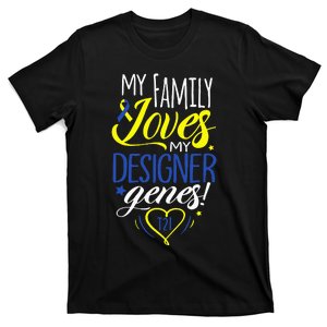 Family T21 World Down Syndrome Awareness Day T-Shirt