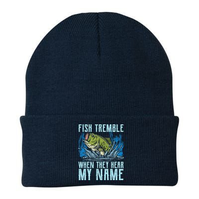 Fish Tremble When They Hear My Name Fishing Fish Beanie
