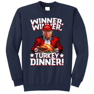 Funny Trump Winner Winner Turkey Dinner Thanksgiving Sweatshirt