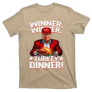 Funny Trump Winner Winner Turkey Dinner Thanksgiving T-Shirt