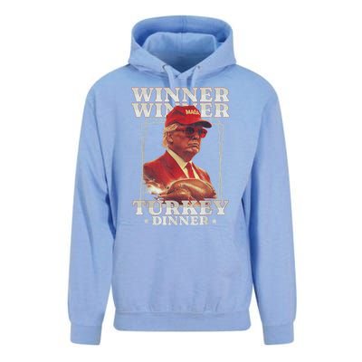 Funny Trump Winner Winner Turkey Dinner Thanksgiving Apparel Unisex Surf Hoodie