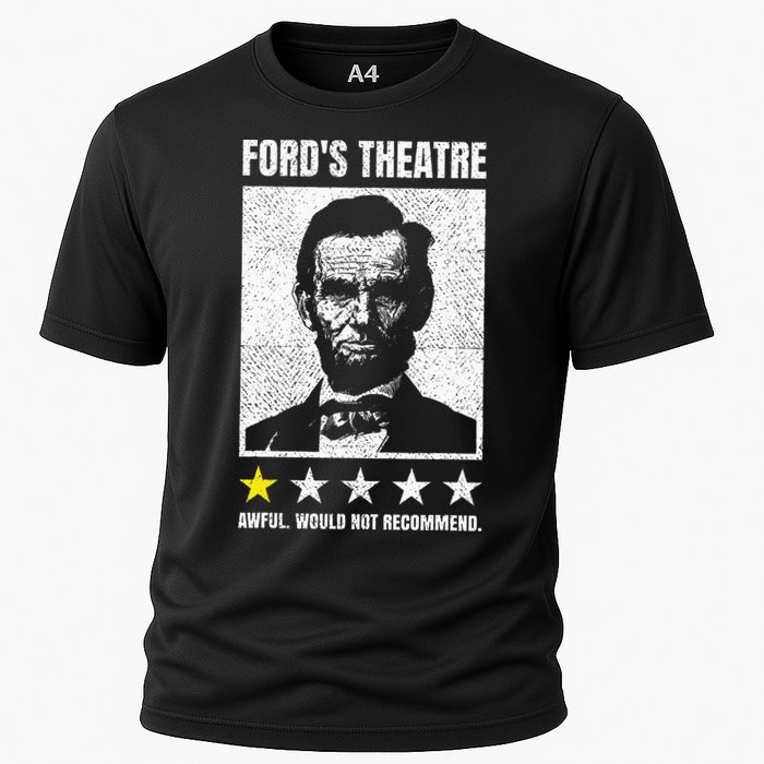 Ford's Theater Would Not Recommend Abraham Lincoln Cooling Performance Crew T-Shirt
