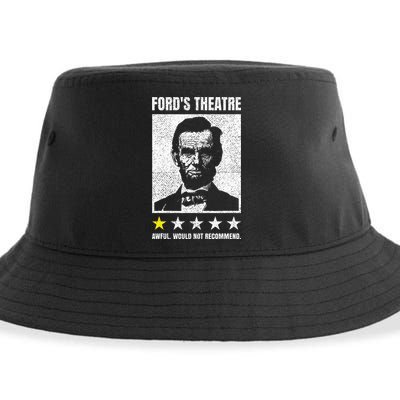 Ford's Theater Would Not Recommend Abraham Lincoln Sustainable Bucket Hat