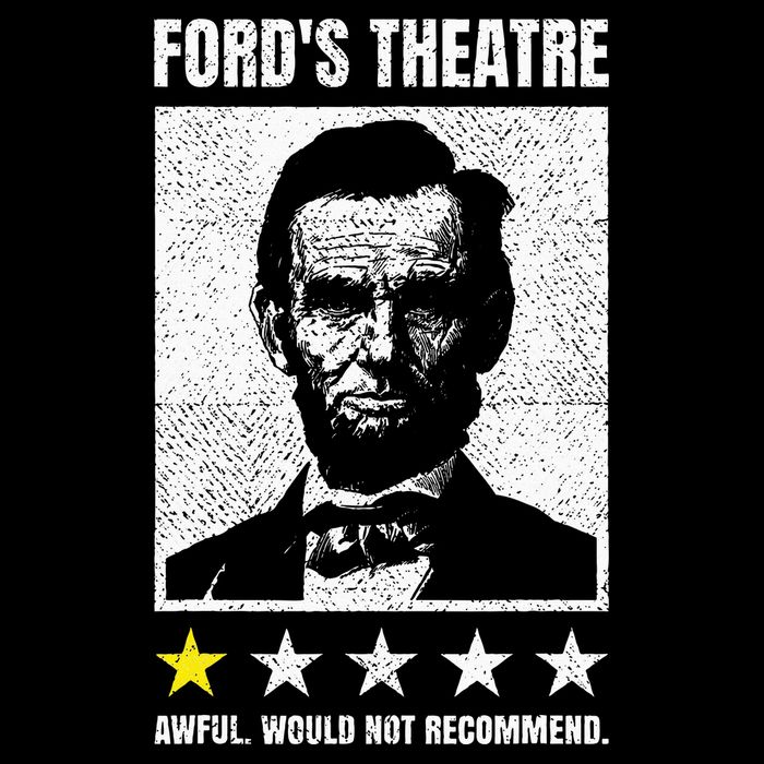 Ford's Theater Would Not Recommend Abraham Lincoln Button