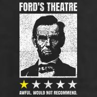 Ford's Theater Would Not Recommend Abraham Lincoln Adult Drive Performance Visor