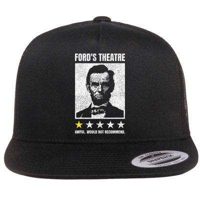 Ford's Theater Would Not Recommend Abraham Lincoln Flatbill Hat