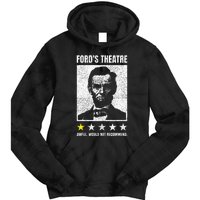 Ford's Theater Would Not Recommend Abraham Lincoln Tie Dye Hoodie