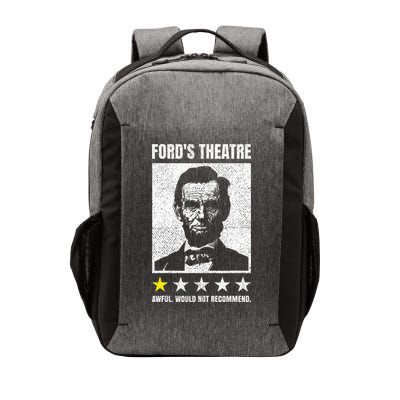 Ford's Theater Would Not Recommend Abraham Lincoln Vector Backpack
