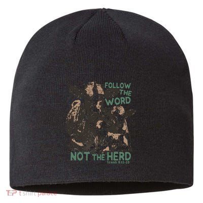 Follow The Word Not The Herd Sustainable Beanie
