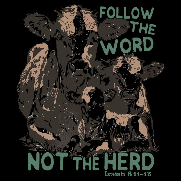 Follow The Word Not The Herd 16 in Basic Backpack