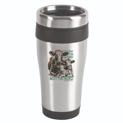 Follow The Word Not The Herd 16oz Travel Tumbler