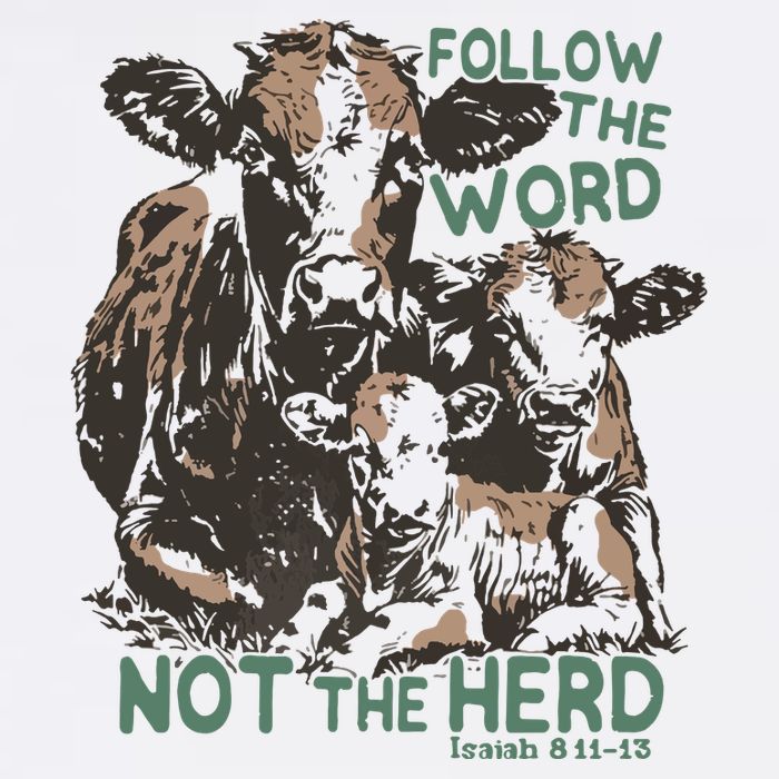Follow The Word Not The Herd Button