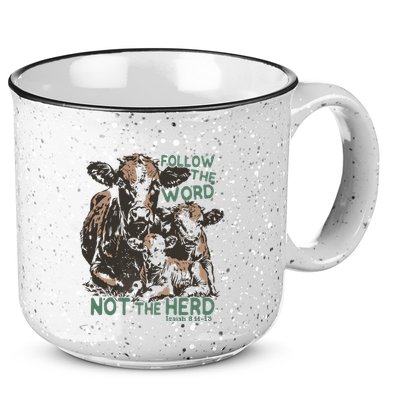 Follow The Word Not The Herd 15oz Campfire Ceramic Mug