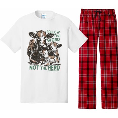 Follow The Word Not The Herd Pajama Set