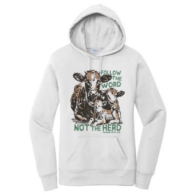 Follow The Word Not The Herd Women's Pullover Hoodie