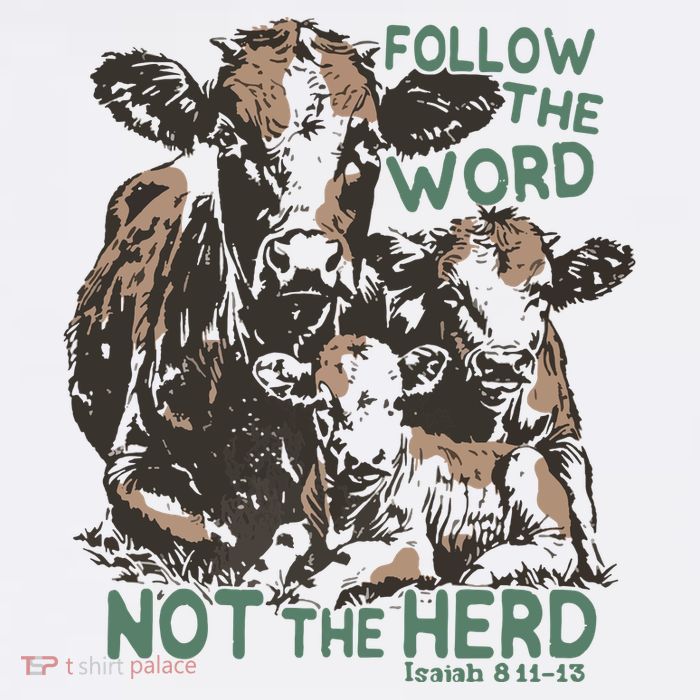 Follow The Word Not The Herd Premium T-Shirt