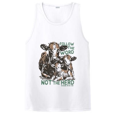 Follow The Word Not The Herd PosiCharge Competitor Tank