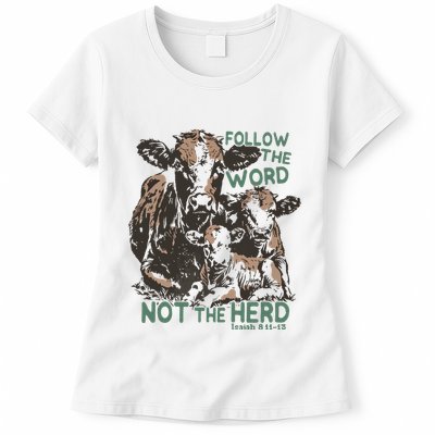 Follow The Word Not The Herd Womens T-Shirt