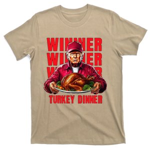 Funny Trump Winner Winner Turkey Dinner Thanksgiving T-Shirt