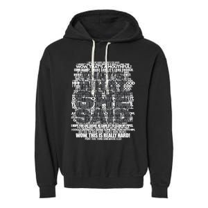 Funny That's What She Said Garment-Dyed Fleece Hoodie