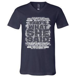 Funny That's What She Said V-Neck T-Shirt