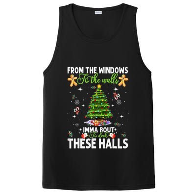 From The Windows To The Walls Imma Bout To Deck These Halls PosiCharge Competitor Tank