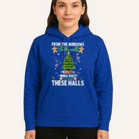 From The Windows To The Walls Imma Bout To Deck These Halls Hoodie