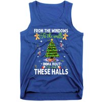 From The Windows To The Walls Imma Bout To Deck These Halls Tank Top