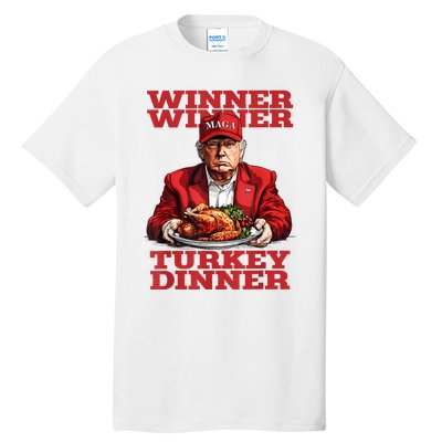 Funny Trump Winner Turkey Dinner Thanksgiving DaddyS Home Tall T-Shirt