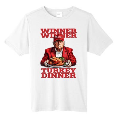 Funny Trump Winner Turkey Dinner Thanksgiving DaddyS Home Tall Fusion ChromaSoft Performance T-Shirt