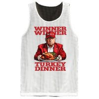 Funny Trump Winner Turkey Dinner Thanksgiving DaddyS Home Mesh Reversible Basketball Jersey Tank