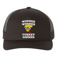 Funny Trump Winner Winner Turkey Dinner Thanksgiving Humor Yupoong Adult 5-Panel Trucker Hat