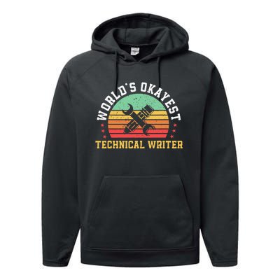 Funny Technical Writer Humor Technical Writing Services Performance Fleece Hoodie