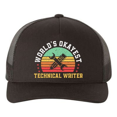 Funny Technical Writer Humor Technical Writing Services Yupoong Adult 5-Panel Trucker Hat