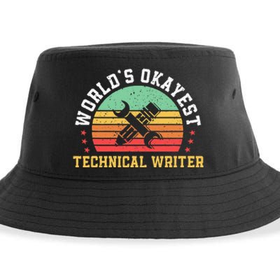 Funny Technical Writer Humor Technical Writing Services Sustainable Bucket Hat