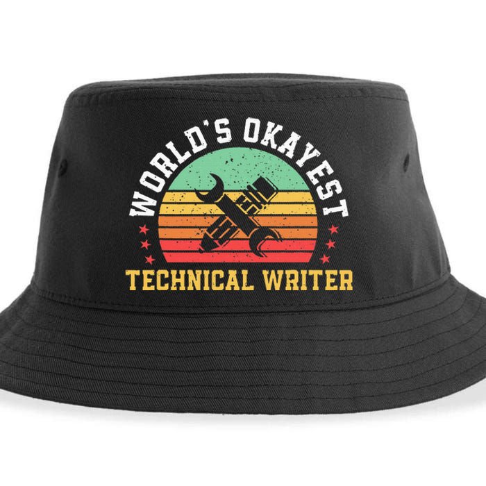 Funny Technical Writer Humor Technical Writing Services Sustainable Bucket Hat