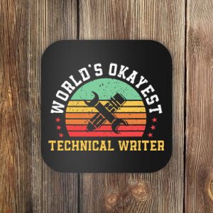 Funny Technical Writer Humor Technical Writing Services Coaster