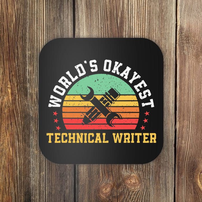 Funny Technical Writer Humor Technical Writing Services Coaster