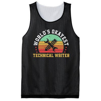 Funny Technical Writer Humor Technical Writing Services Mesh Reversible Basketball Jersey Tank