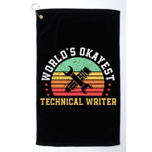 Funny Technical Writer Humor Technical Writing Services Platinum Collection Golf Towel