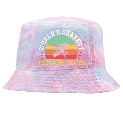 Funny Technical Writer Humor Technical Writing Services Tie-Dyed Bucket Hat