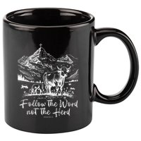 Follow The Word Not The Herd 11oz C Handle Ceramic Mug