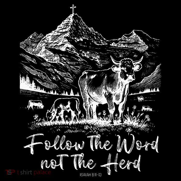 Follow The Word Not The Herd Premium T-Shirt