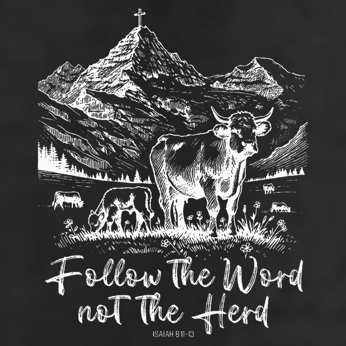 Follow The Word Not The Herd 25L Jumbo Tote