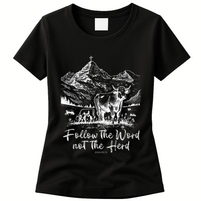 Follow The Word Not The Herd Womens T-Shirt
