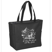 Follow The Word Not The Herd Zip Tote Bag
