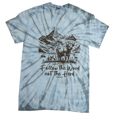 Follow The Word Not The Herd Tie-Dye T-Shirt