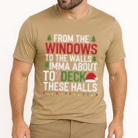 From The Windows To The Walls Imma Bout To Deck These Halls Performance Shirt